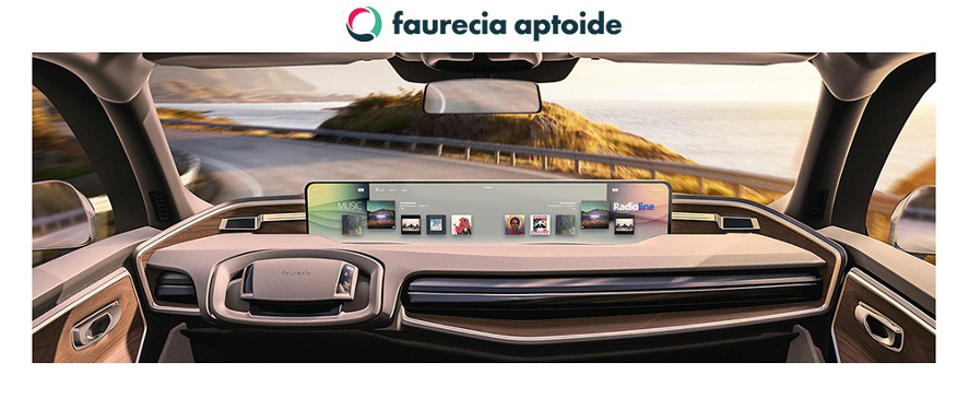 Faurecia Aptoide and Castbox partnership